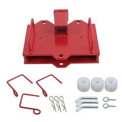 Forklift Trailer Hitch Receiver 2” Tow Hitch Attachments For Dual Pallet Fork