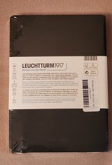 Leuchtturm 1917 120G Special Hardcover Ruled Notebook Black – A5 – NEW SEALED