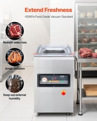 VEVOR Chamber Vacuum Sealer Commercial Vacuum Sealing Bag Packing Machine 600W
