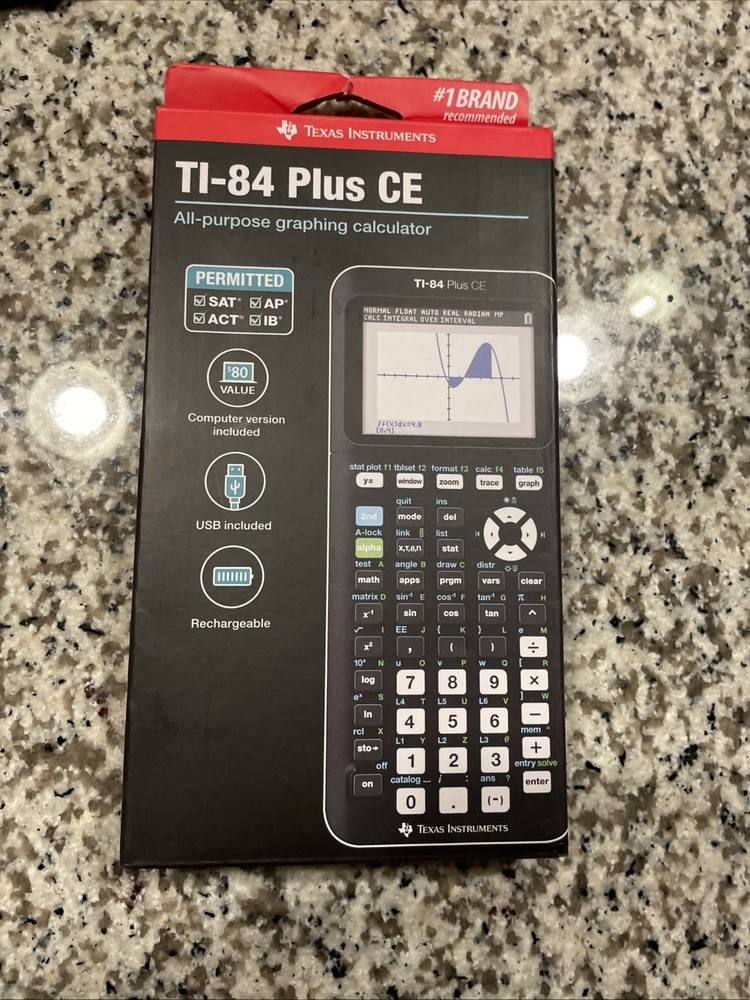 New Texas Instruments TI-84 Plus CE Graphing Calculator – Free Shipping