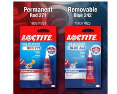 Threadlocker 271 Red Permanent Nut and Bolt Adhesive 0.20 Oz. (Each)