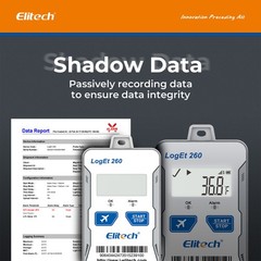 Elitech Temperature Humidity Data Logger-40~185°F, 0~100%RH,Loget260-THE w/Probe