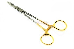 2EA PREMIUM GERMAN GRADE OLSEN HEGAR NEEDLE HOLDER 6.5″ SERRATED SURGICAL DENTAL
