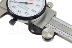 SHARS 6″ & 12″ Dial Caliper Combo .001″ Double Shock Proof Stainless NEW R}