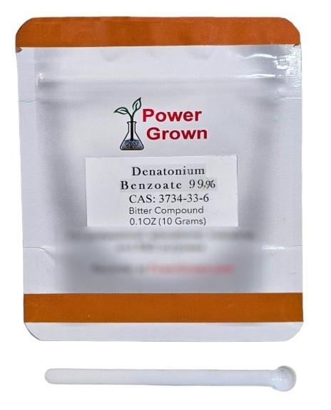 Denatonium Benzoate Bitrex 10 Grams, 100% Pure Powder, Makes 528 gallons