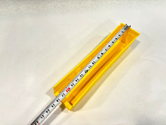 Lyon Yellow Plastic Shelf Storage Bins 18″L x 4″W x 4″ H, 18x4x4, LOT OF 12