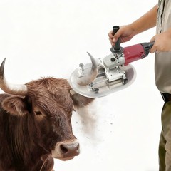Cow Horn Remover Electric Cattle Dehorner Portable Electric Horn Cutting Machine