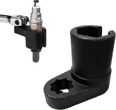 Offset Oxygen Sensor Socket, 3/8-Inch Drive 7/8-Inch 22 mm O2 Color: 1/2, 1pcs