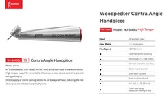 Woodpecker Dental Contra Angle 1:3 External Water Spray Handpiece Fiber Optic
