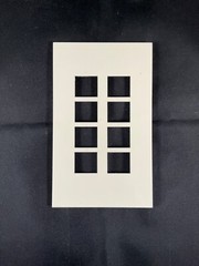 Off-White Vantage Keypads w/8 Buttons