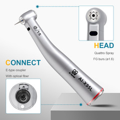 Dental Electric Handpiece Contra Angle E-Type Optic Fiber X95L/X65L/X25L/X15L