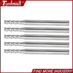 5PCS 3/32″ 4 FLUTE CARBIDE END MILL 3/8″ CUT LENGTH