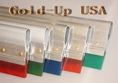16″ Screen Printing Squeegee-Aluminum Handle with 70 duro Blade