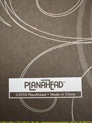 PlanAhead Green Floral Pattern Journal Illustrated Cardboard Cover Notebook New