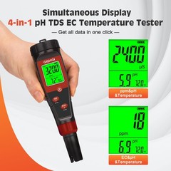 Digital pH Tester for Water, Meter Hydroponic TDS EC…