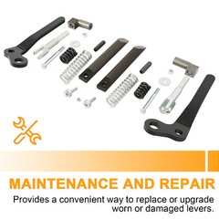 LH & RH Lever Kit For Bobcat Bob-Tach 751 753 763 773 7753 863 873 963 #6702903