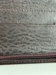 Franklin Covey 7 Ring Brown Leather Planner Binder 8 x 10.5″