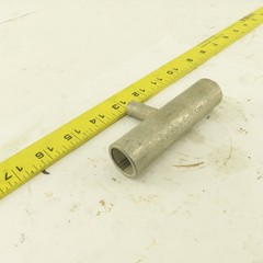 VGCT #6-1/0 x 3/0-500 MCM x TEE TiN Coated Copper Crimp Fitting Lot Of 8