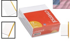 Scratch Pads, Unruled, 5 X 8, White, 100 Sheets, 12/Pack