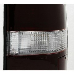 Driver Passenger Side Clear Lens Dark Red Tail Light for Toyota Pickup 1989-1995