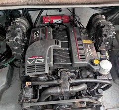 Mercruiser 454 MPI 330HP- Running Drop In Motor runs perfect 7.4L no issues