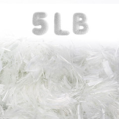 5Lb, Fiberglass, Fiberglass for Concrete, Chopped Fiber Glass, Concrete Fiber, R