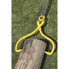 Roughneck High-Carbon Steel Log Skidding Tongs, 23in. Diameter