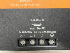 Weidmuller 1469550000 PRO ECO3 Power Supply 3 X400-500V~ 50/60Hz 24VDC 20A – New