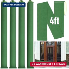 Threan 4 Pcs 4 ft Sandbags for Flooding, Flood Prevention Sand Tube Bags Thicken