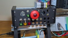 XL PLC Trainer DIN Rail Stand: Allen-Bradley/Siemens/Omron/Mitsubishi/Schneider