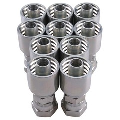 10PK Hydraulic Hose Fitting 10643-12-12 with 3/4″ Female JIC Swivel for Parker