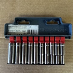 Crescent 10 Piece1/4″ Drive 6 Point Deep SAE Socket Set – One Size, No Color