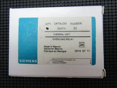 Siemens SMFH50 Thermal Overload Relay Heater Element 13.2-13.9 Amp – New In Box