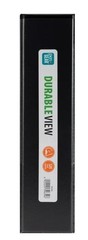 Pen+Gear 3-Ring Durable View Binder, 2″ D-Rings, Black,1 Count