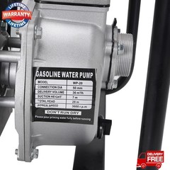 6.5 HP 4 Stroke 2inch Gas Water Pump Semi-Trash Water Pump Transfer Pump 200cc