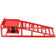 2Pc Auto Car Truck Service Ramps Lifts Garage Car Lift Hydraulic Ramps 5 Ton Red