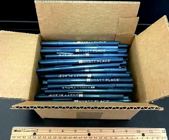 NEW!! BULK LOT OF 50 PENS ⭐1ST QUALITY!⭐ WHOLESALE BIC STYLE BLACK INK BALLPOINT