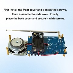 Digital FM Radio DIY Electronic Kits Soldering Practice Learning Kit 87.5-108MHz