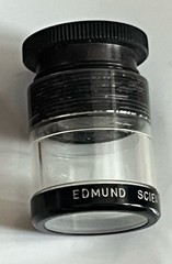 Edmund Scientific Lens Comparator Magnifier Comparator with US Made Leather Case