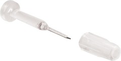 PL 15685 Window Grid Retainer Pins, Plastic and Steel, Clear, 25 Pack