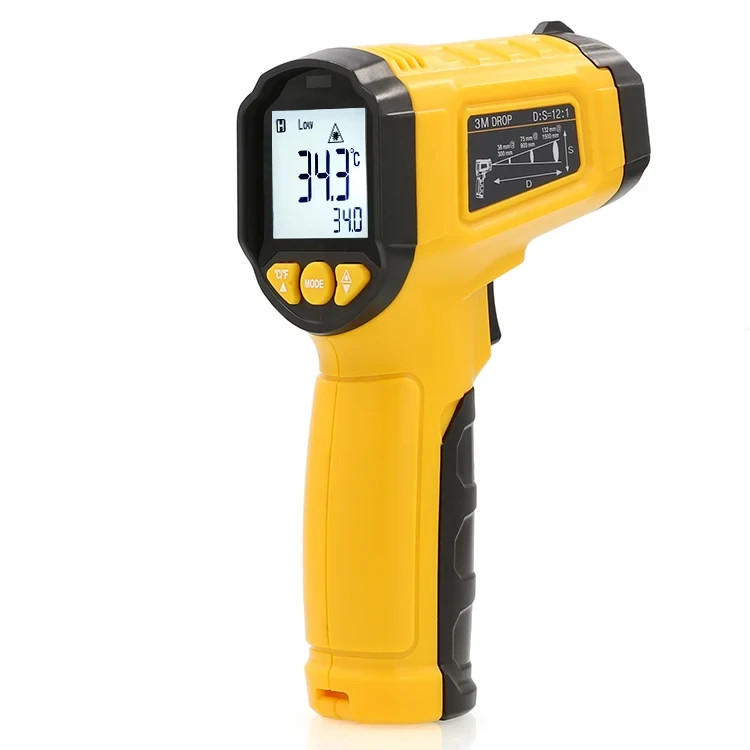 LCD Digital Non-contact Laser IR Infrared Thermometer Temp Meter Temperature Gun