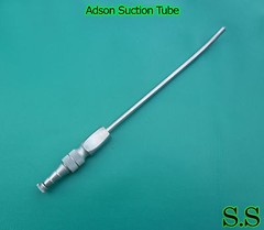2 Adson Suction Tube 11 Fr (3.6 MM), 15 Fr (5mm)