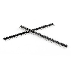 40-Pin Male Header 0.1″ 2.54mm Breadboard PCB Strip Connectors 10/25/50/100Pcs
