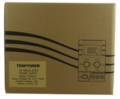 Tekpower TP3005T Variable Linear DC Power Supply, 0-30V @ 0-5A with Alligator…