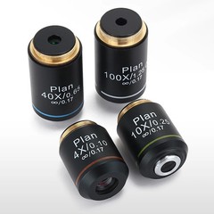 195 Plan Infinity Corrected Achromatic Objective Lens RMS 20.2mm Thread 4X‑100X