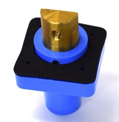 Marinco Bates CL40FRB-BB-D Advance Devices CL Panel Mount Bar Female Blue New