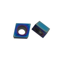 10pcs High hardness quenched steel nano blue CNC blade CCMT09T304 CCMT32.51