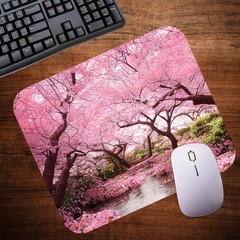 Spring Season Mouse Pad Mat Mousepad for 9L x 8W inches, Cherry Blossom MP87