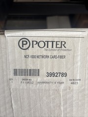 Potter NCF-1000 Network Card-Fiber P/N 3992789 – New !!!