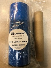 LabelTac L6R03 black ribbon 6.5″ x 984′ for labeltac Duralabel printers